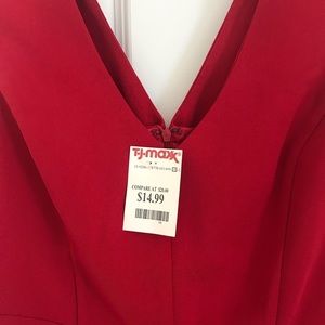 Red cocktail dress! NWT!